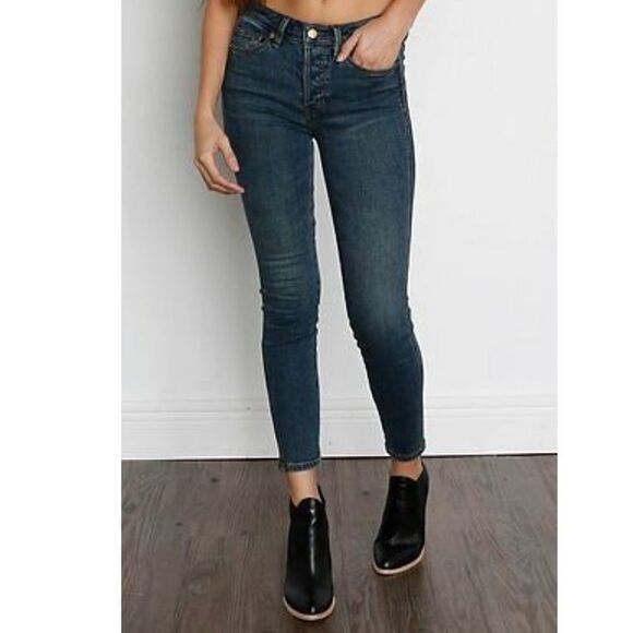 Free People Peyton Hi Rise Jeans Size 27 - Picture 1 of 5